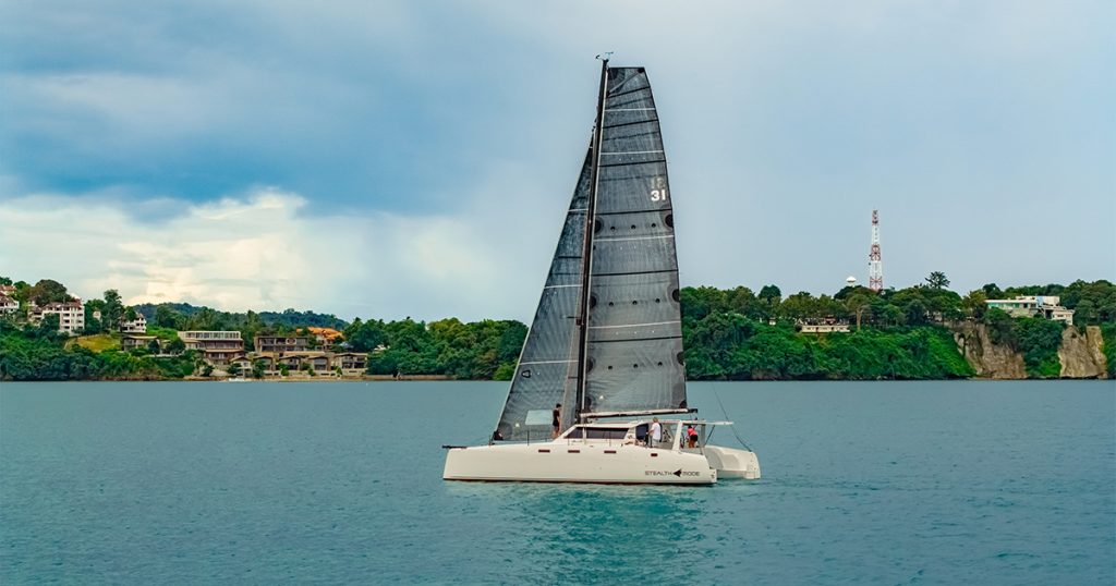 Stealth Mode 13.2 sailing in Phuket