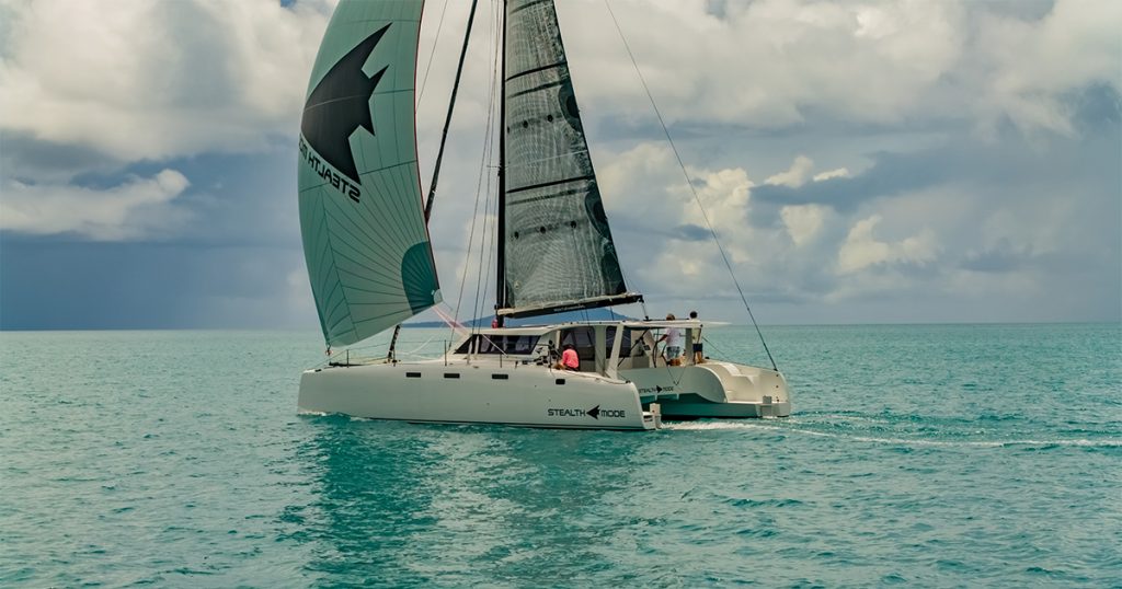 Stealth Mode 13.2 sailing in Phuket
