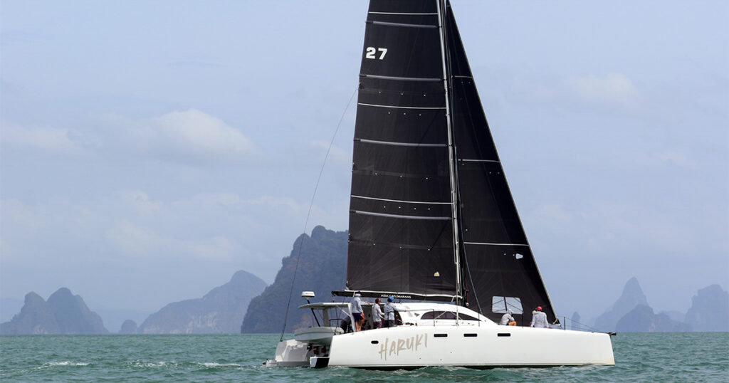 Stealth 13.2C Haruki racing profile The Bay Regatta Thailand