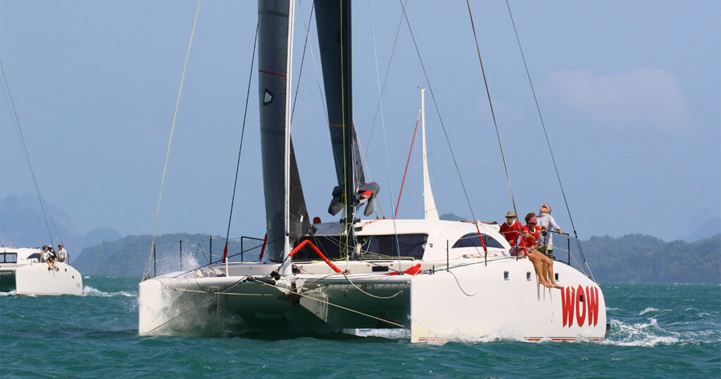 Stealth 14GT WOW racing during the 29th Bay Regatta Thailand